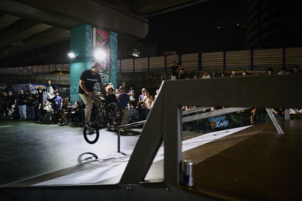 Chiaollenge考驗極限單車(BMX)車手連續技的控車高強度能力，由泰國選手Nopparat Treeprachanart奪下冠軍