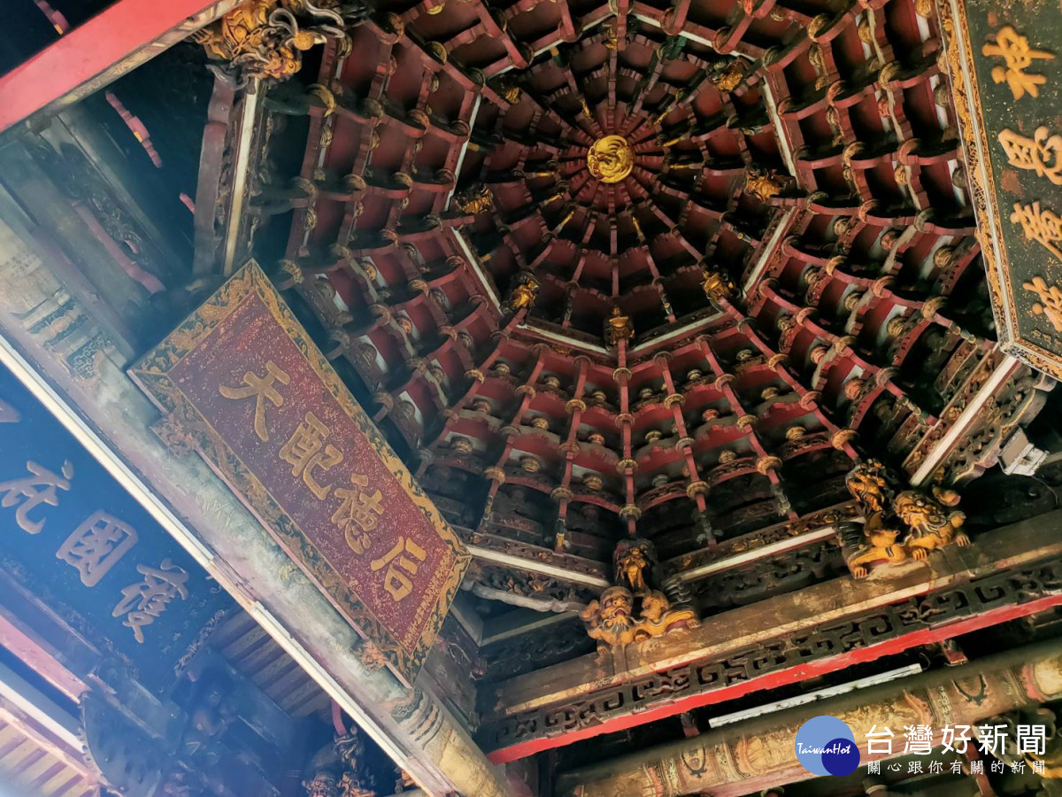 285年歷史縣定古蹟整修換新裝,彰化南瑤宮修復工程開工典禮。圖/記者鄧富珍攝