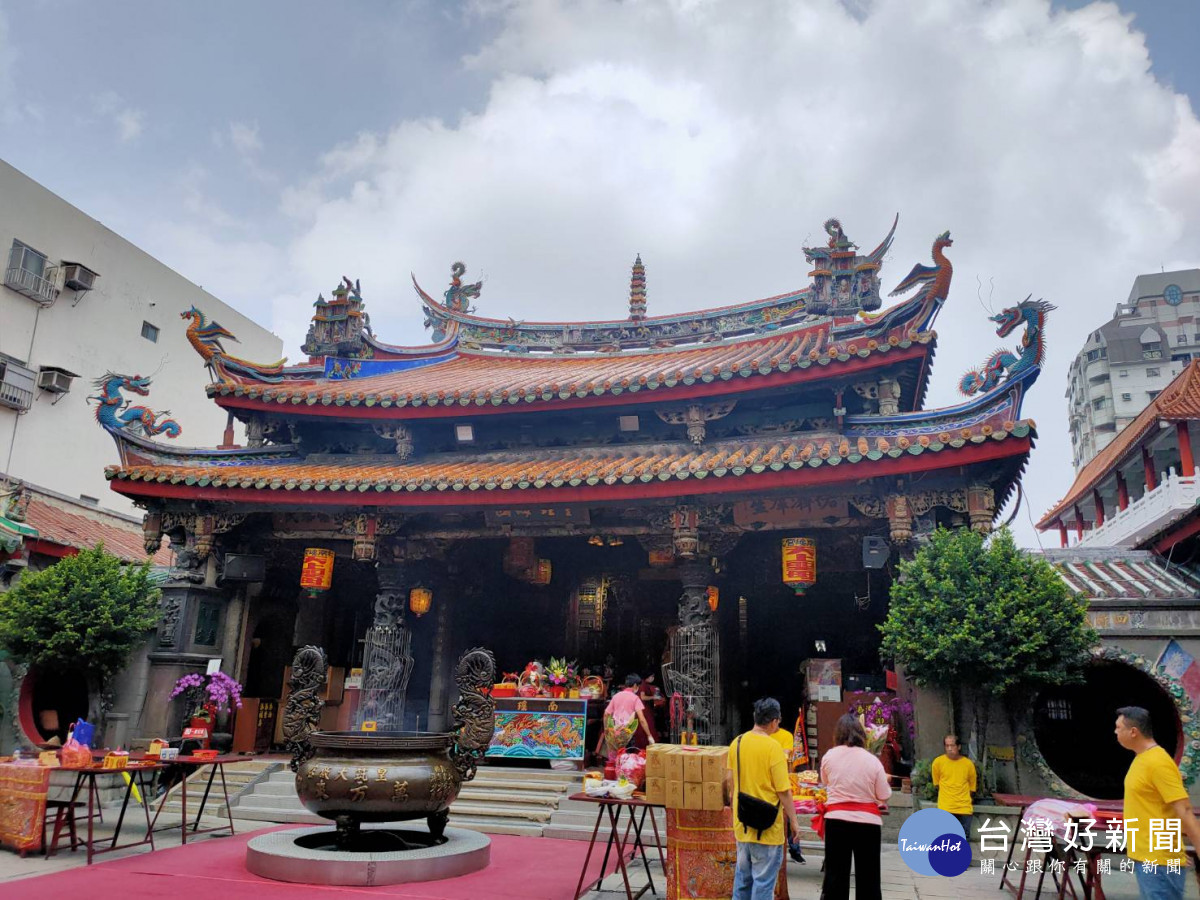 285年歷史縣定古蹟整修換新裝,彰化南瑤宮修復工程開工典禮。圖/記者鄧富珍攝