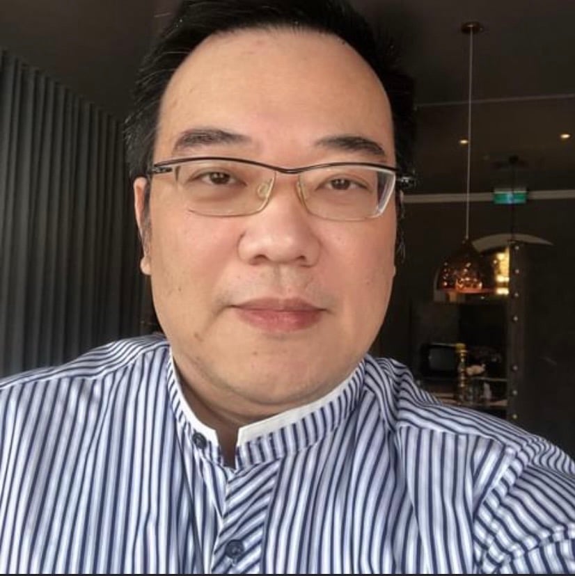 ​  台南市政府前顧問洪智坤被控性騷擾。翻攝臉書  ​