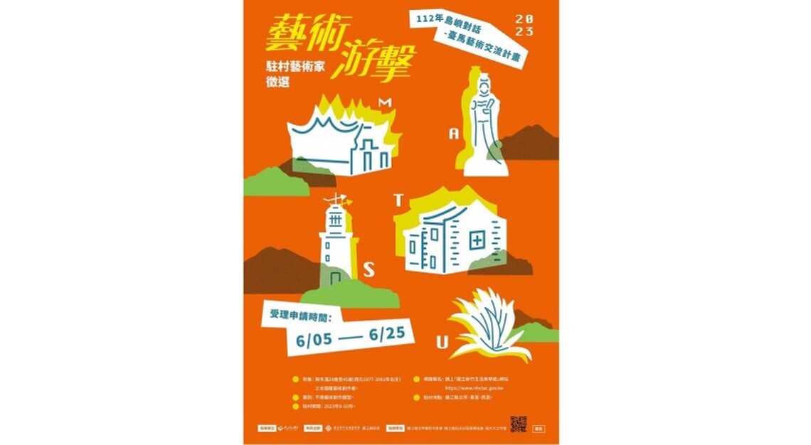 登陸馬祖創作 竹美館「藝術游擊」駐村徵選6/5起開放報名