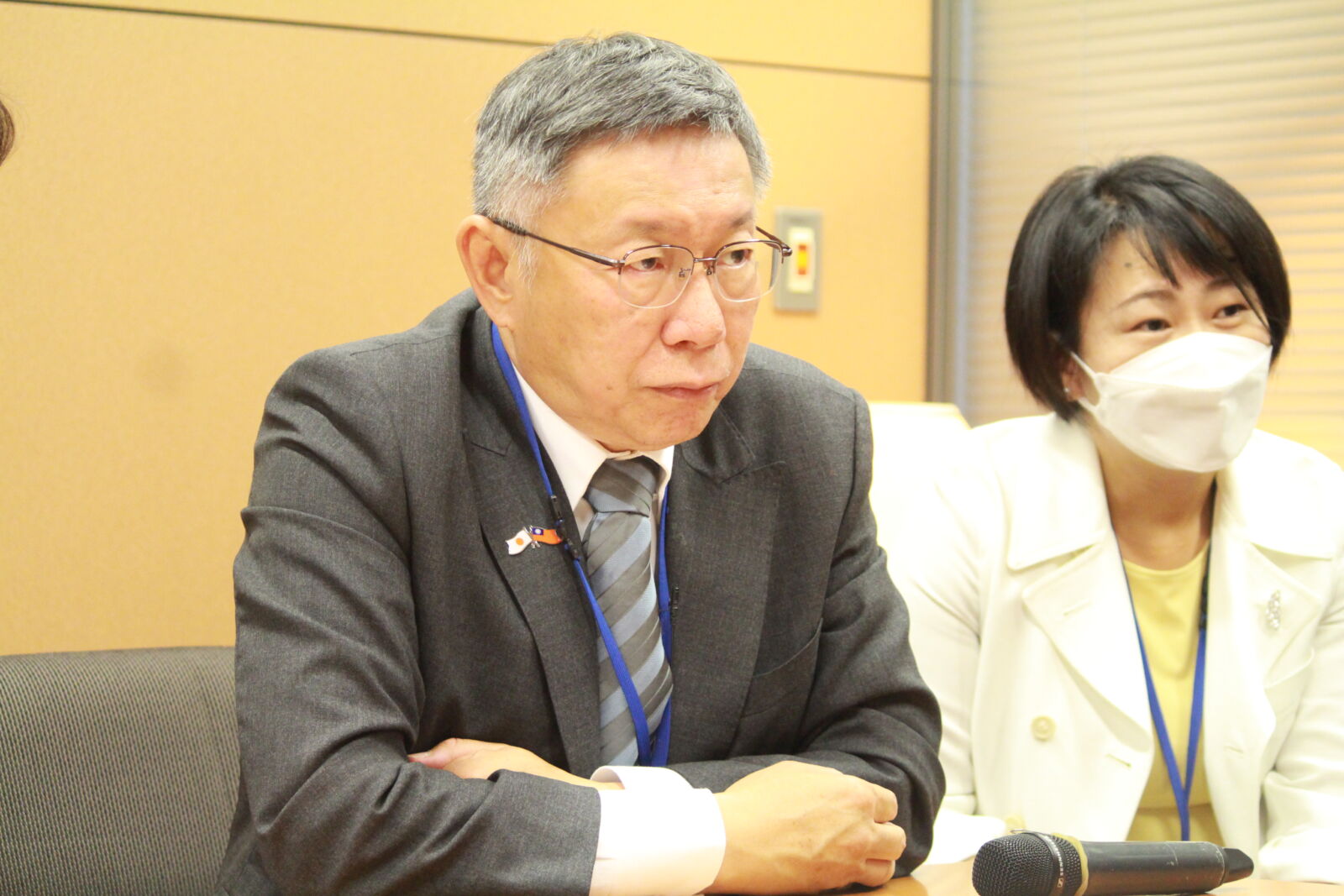 訪日拜會前首相野田佳彥談福食 柯文哲：日本人可以沒理由台灣人不能吃 353