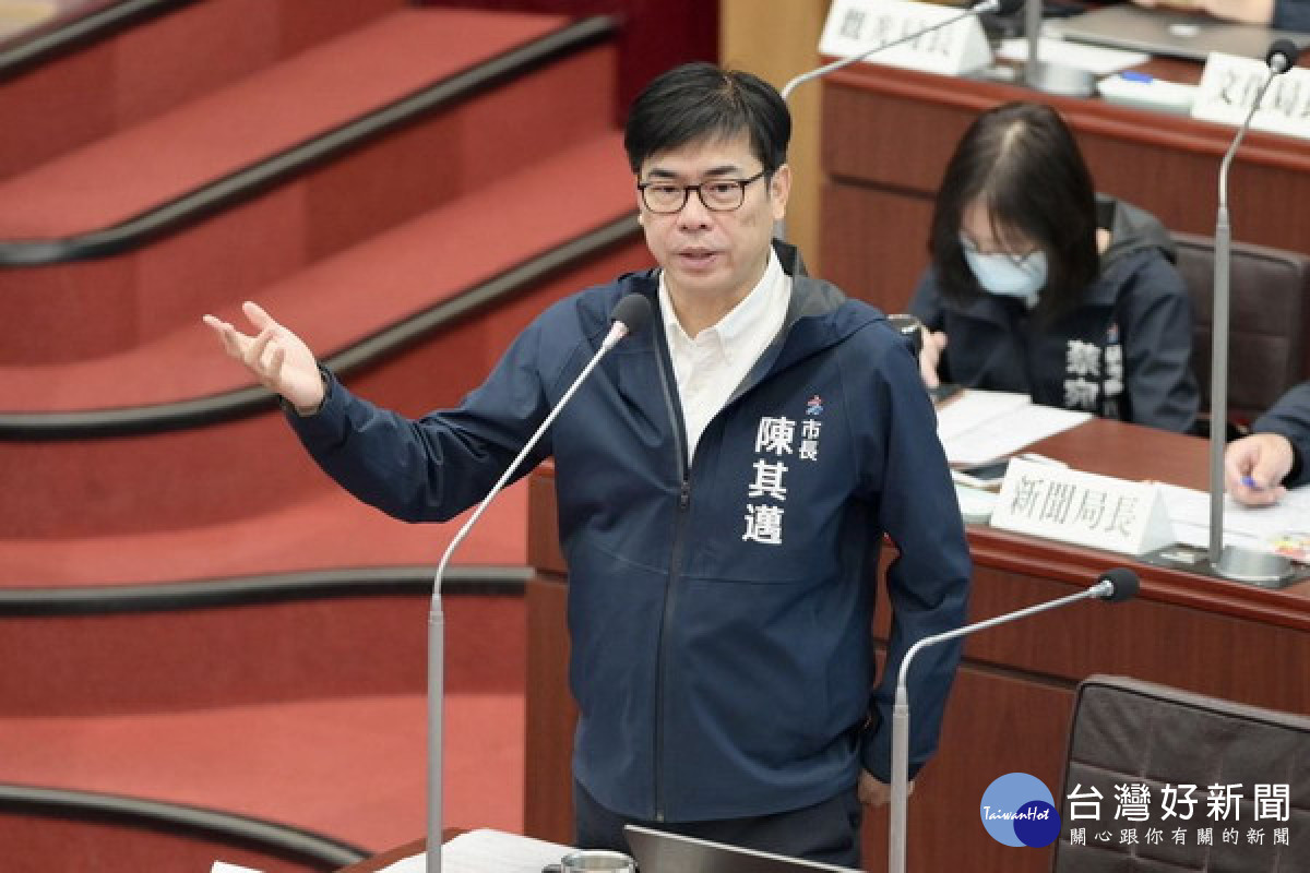 ▲陳其邁總質詢時答詢表示，要促進族群平等、消除原民形式上的歧視。（圖／記者 許高祥 翻攝）