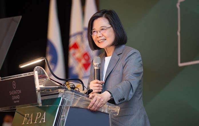 圖/截取自蔡英文 Tsai Ing-wen臉書