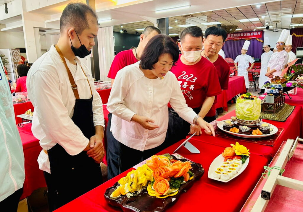 嘉義市廚師職業工會舉辦2023年金廚獎競賽暨名廚廚藝秀