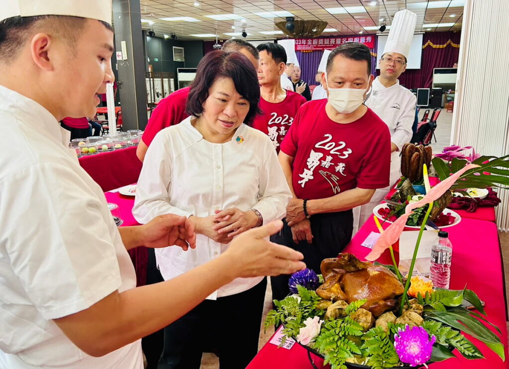 嘉義市廚師職業工會舉辦2023年金廚獎競賽暨名廚廚藝秀