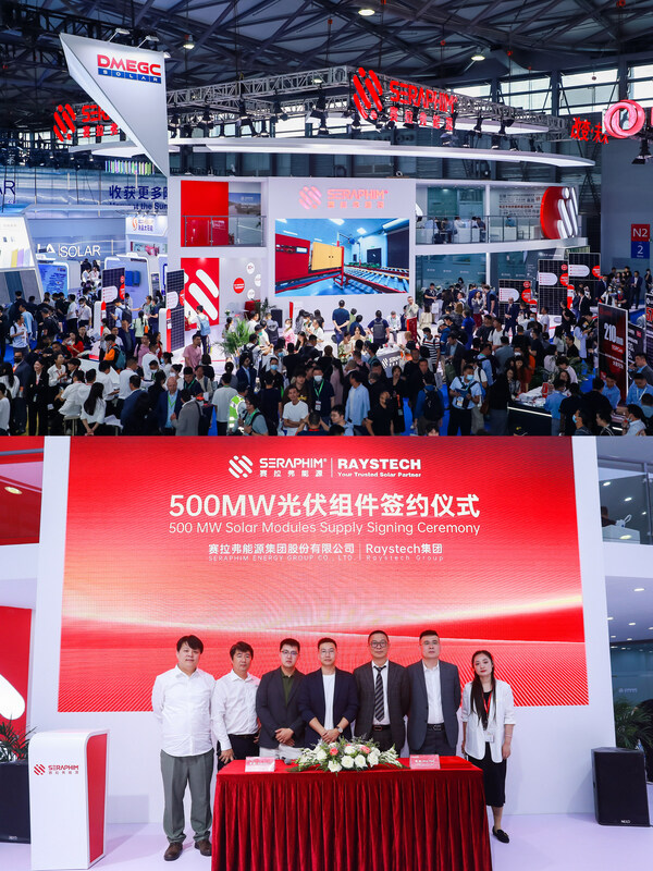 新華絲路:賽拉弗攜系列新品組件亮相SNEC 2023光伏展會