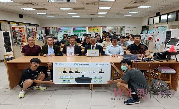AI火光煙霧偵測系統贈科大 提升消防教學新技術