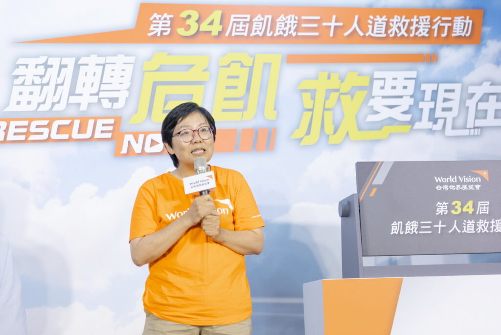 長年服務東部地區的台灣世界展望會東區辦事處曾幸錞總督導,亦分享疫情後台灣偏鄉面臨的困境,盼望大家為急難家庭伸出援手,也陪伴孩子走出人生低谷。(台灣世界展望會提供)