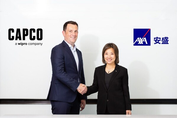AXA安盛與Capco建立戰略合作夥伴關係,為金融機構和其他企業提供全面的氣候相關風險管理和報告方案。 (左起:Capco 亞太區管理合夥人James Arnett、AXA安盛中國大陸、香港及澳門行政總裁尹玄慧) AXA安盛與Capco建立戰略合作夥伴關係,為金融機構和其他企業提供全面的氣候相關風險管理和報告方案。 (左起:Capco 亞太區管理合夥人James Arnett、AXA安盛中國大陸、香港及澳門行政總裁尹玄慧)