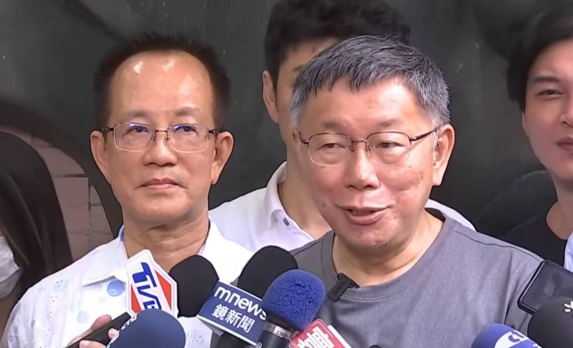 漾新聞|柯文哲高餐大演講抨擊台灣能源政策只能「用愛發電」