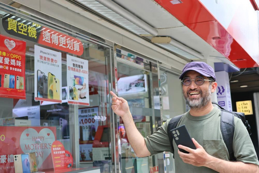 點子生活總編輯Kisplay推薦,購買空機首選遠傳電信。(圖/點子科技)