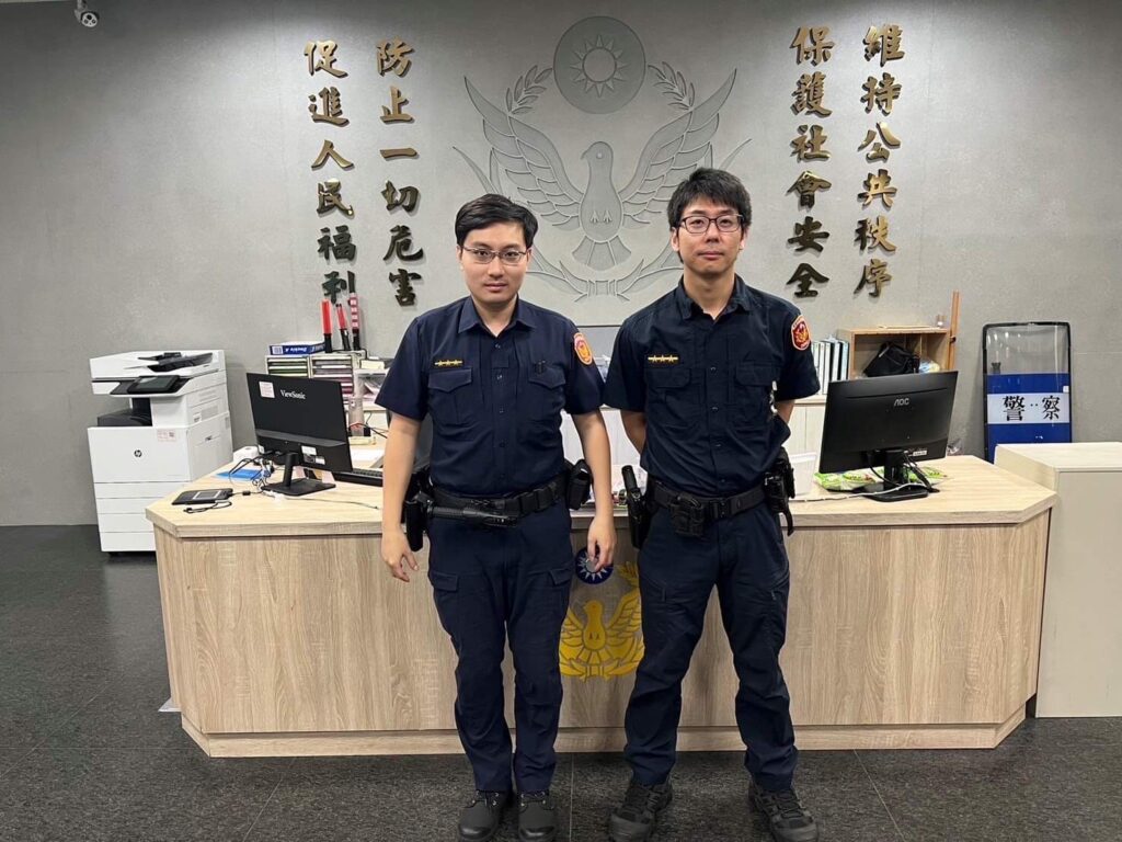 警員陳光晧、陳宏洲