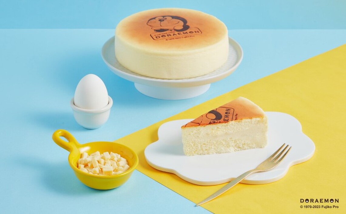 可愛警報注意!起士公爵推出今夏最萌限定版「哆啦A夢 原味乳酪蛋糕」來了!