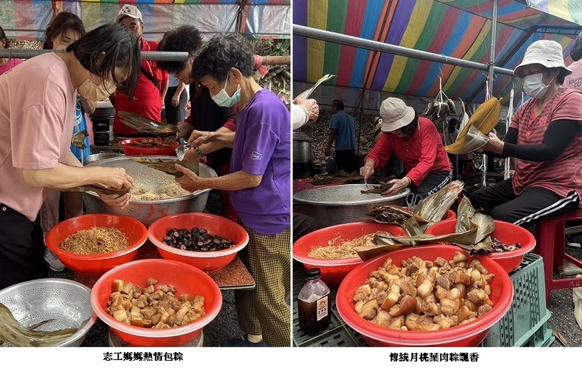 慈海端午善舉 肉粽飄溫馨