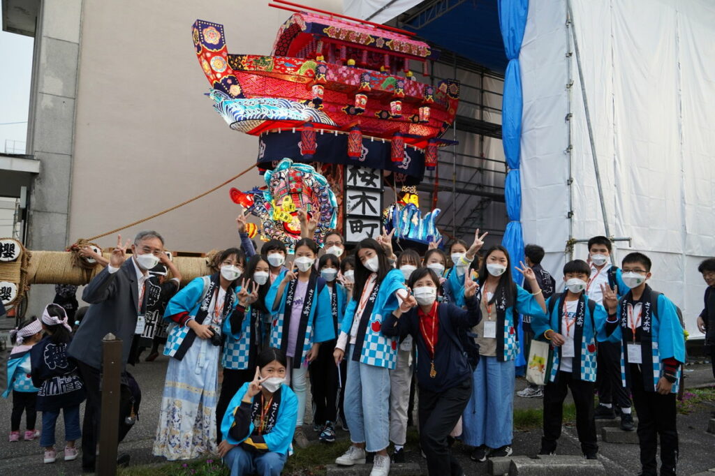 2023年6月富山縣礪波市夜高祭