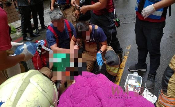 台南七旬男子雨天觸電 無生命跡象緊急送醫搶救