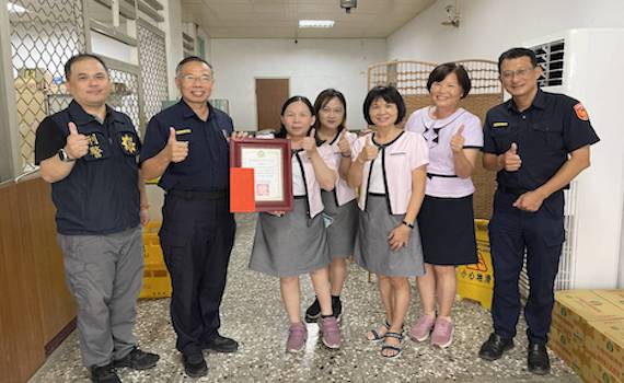 朴警分局長吳俊德帶隊宣導阻詐共識　建立阻詐通報網