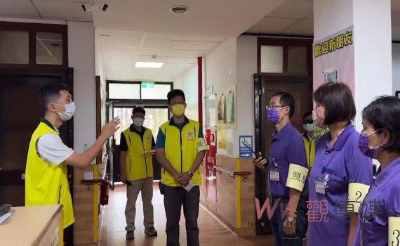 住民長輩更放心!中彰榮家意外事件處理狀況演練 應變智能
