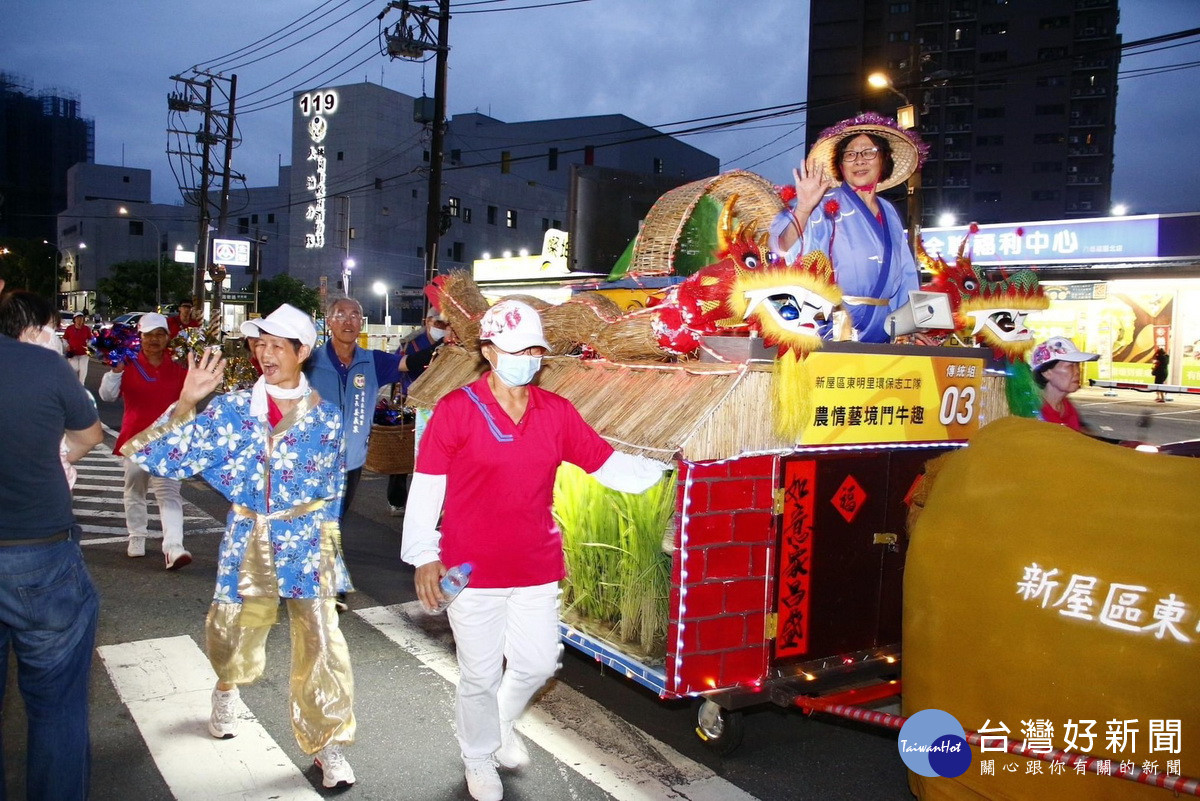 2023桃園閩南文化節系列活動起跑,閩南傳統嘉年華-藝閣VS踩街領銜登場。