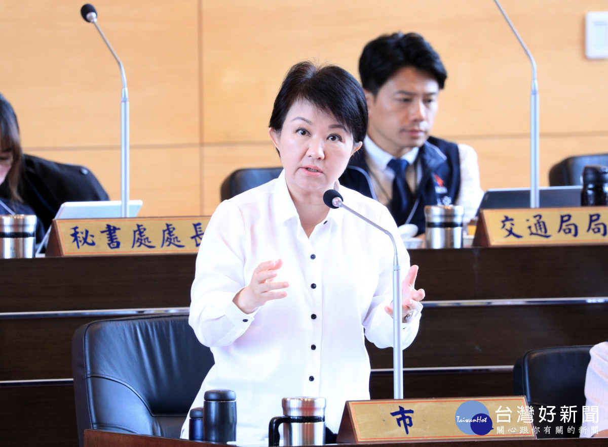 台中市長盧秀燕關切精神病患者與周邊民眾安全,擬讓轄區員警協助衛生局關懷轄區內精神不穩定民眾安全。曾雪蒨攝