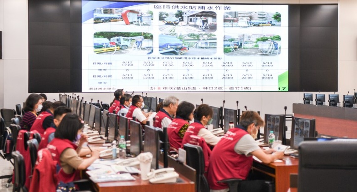 台水公司三項工程如期完成 提前啟動送水作業