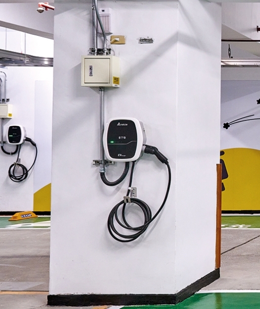 完善電動車使用環境，促進電動車輛使用普及（圖：台灣電力公司）