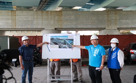 中正橋工期展延 立委林德福邀雙北新工處會勘