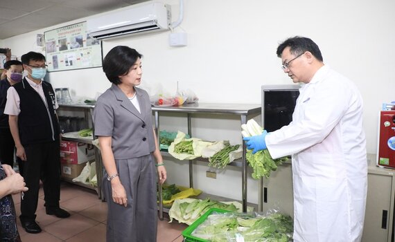 中市校園加強把關午餐食材 讓孩子吃得安全健康