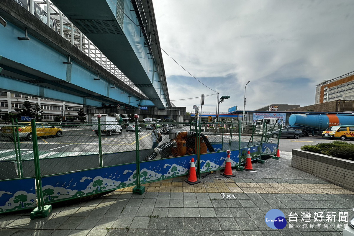 因應桃園豪大雨特報,桃園市政府水務局積極強化防汛工作。
