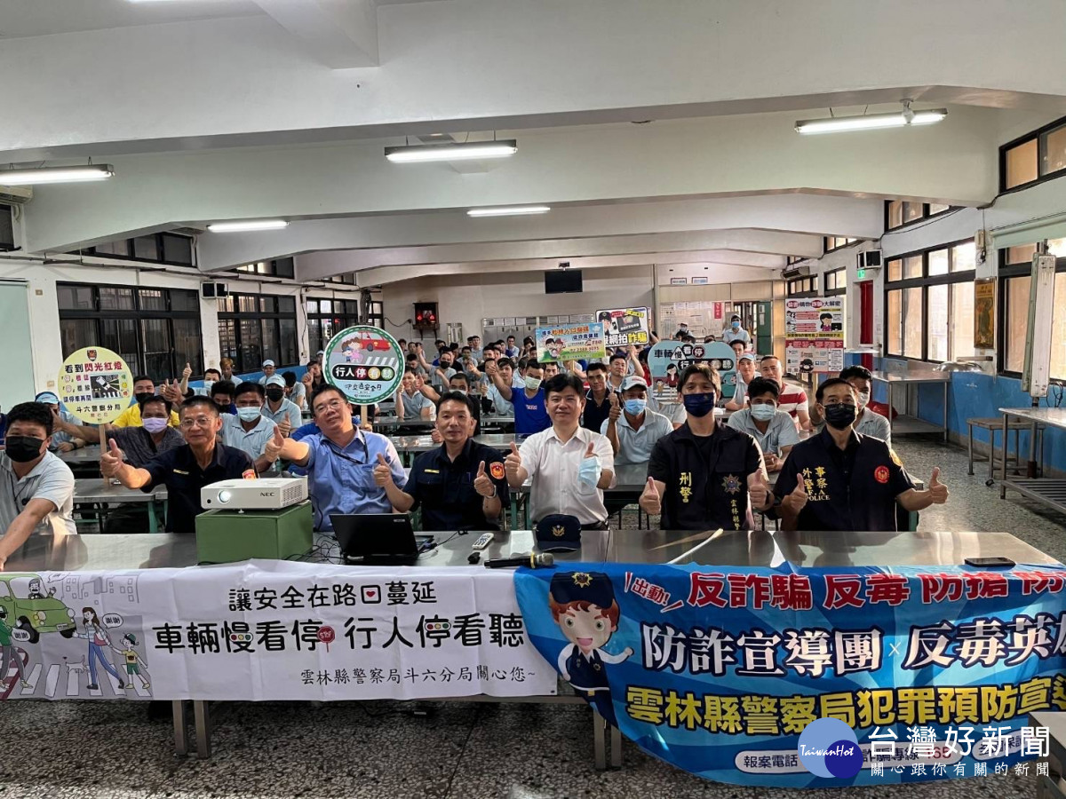斗六警分局向外籍移工及廠商宣導交通法規及其他法令／警方提供