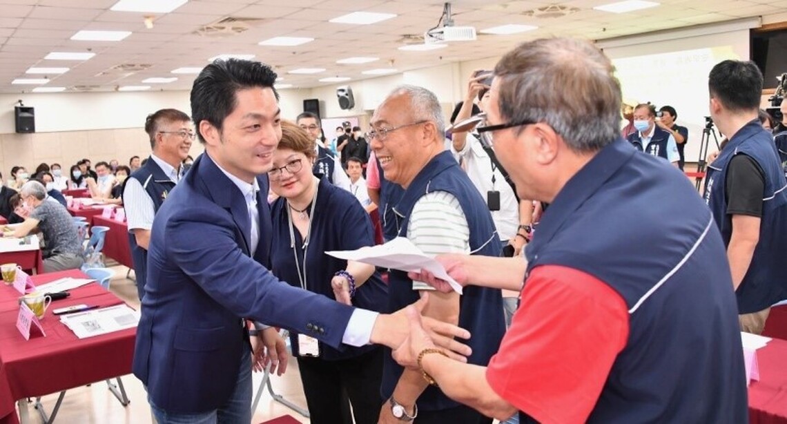 出席南港區「市長與里長有約」 蔣萬安:設置市有資產供需整合小組作有效配置