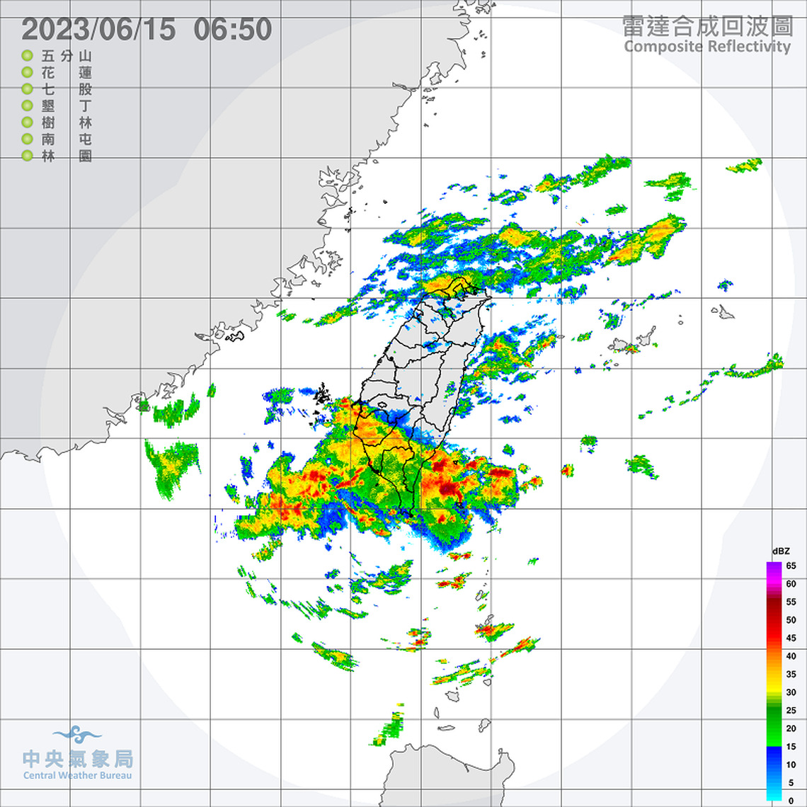 滯留鋒面北移及西南風增強  易有短延時強降雨  南部地區留意局部大雨
