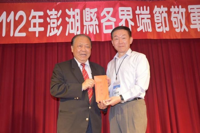 澎湖各界端節敬軍　陳光復感謝國軍弟兄保家衛國辛勞