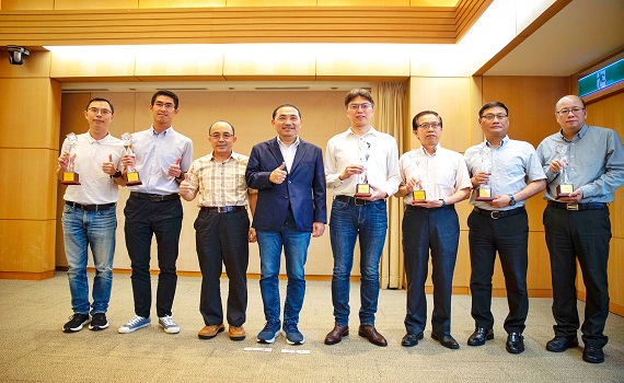 汛期做好萬全整備　侯友宜頒獎感謝22位防汛有功人員
