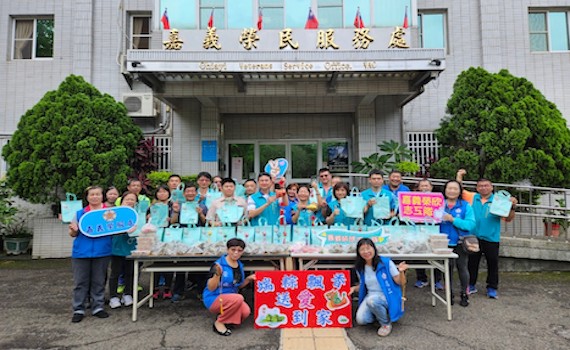 嘉義榮服處辦「端粽飄香 送愛到家」 榮民眷感受端節溫馨