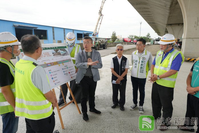 蔡其昌爭取西濱大安休息站 預計9月底前完工啟用