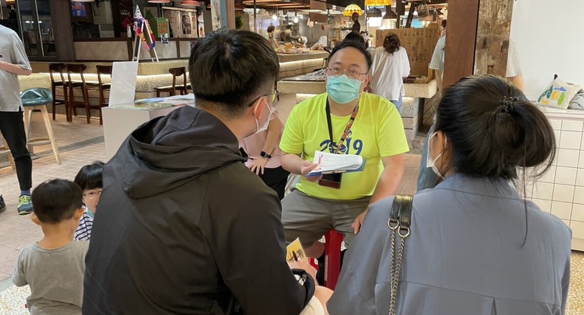 關注幼兒身心健康 守護國家主人翁    大同醫院前進傳統市場舉辦兒童發展篩檢