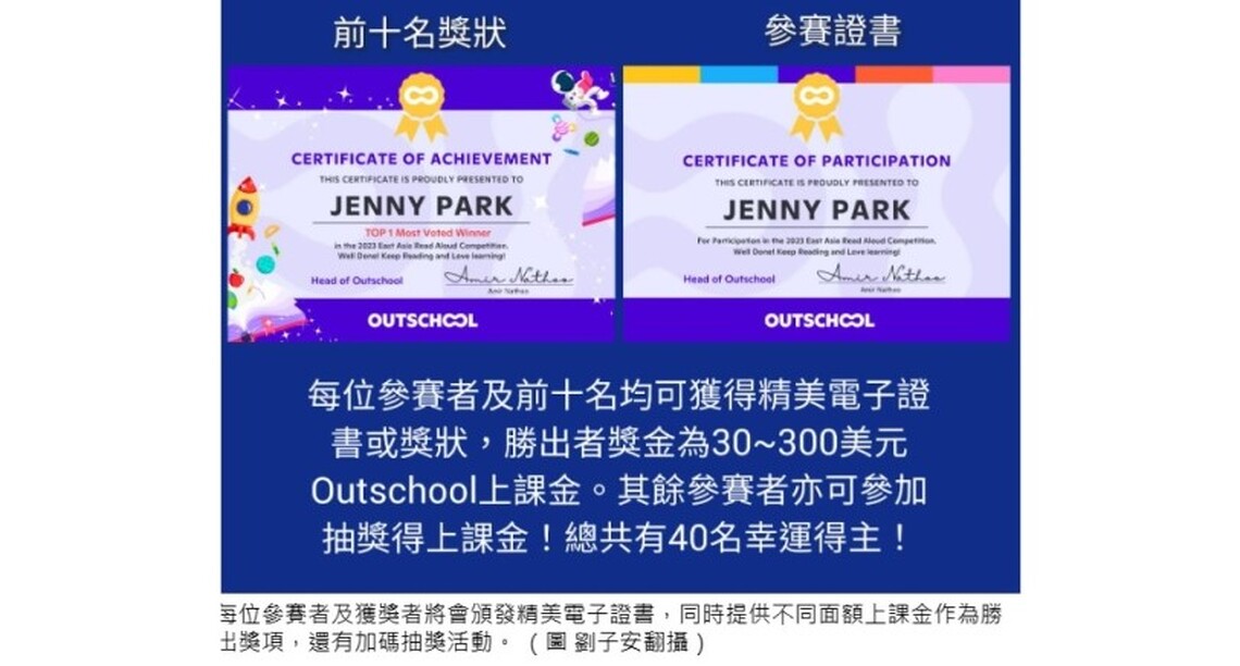 學生拍攝英文朗讀短片參賽 展現自信表達力