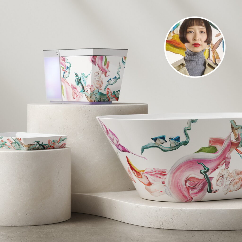 中國藝術家汪紫菱作品 弦上的世界