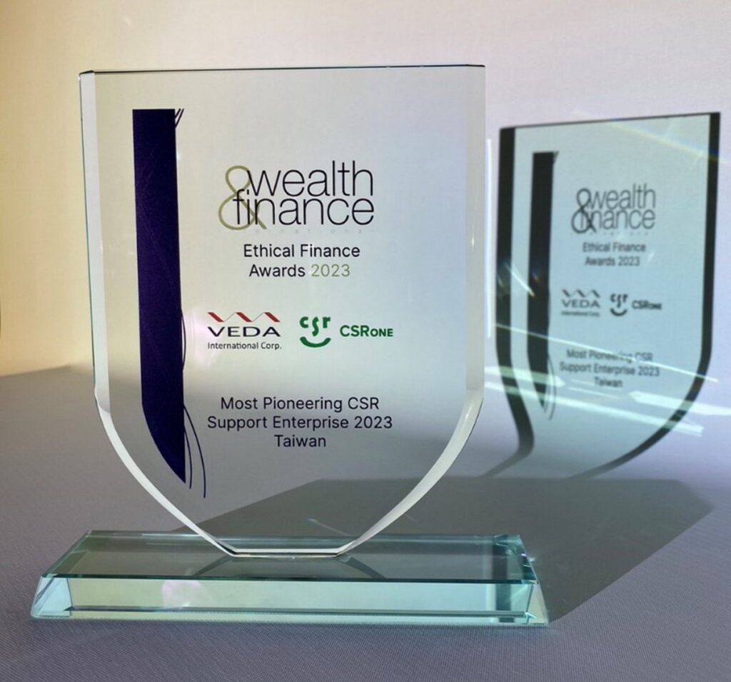 CSRone成為全台首個奪得《Wealth _ Finance International》「台灣最具永續先鋒輔導型企業