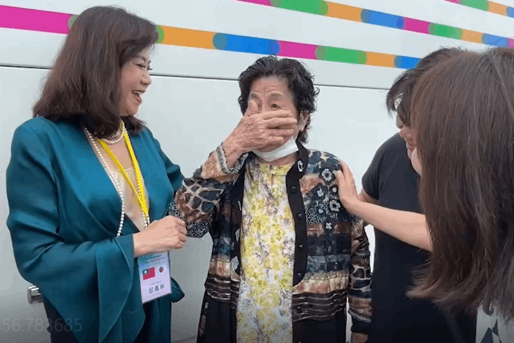 87歲台裔日籍婦思鄉80年 岸邊遇基隆交流團喜極而泣 260 87歲台裔日籍婦思鄉80年 岸邊遇基隆交流團喜極而泣 259