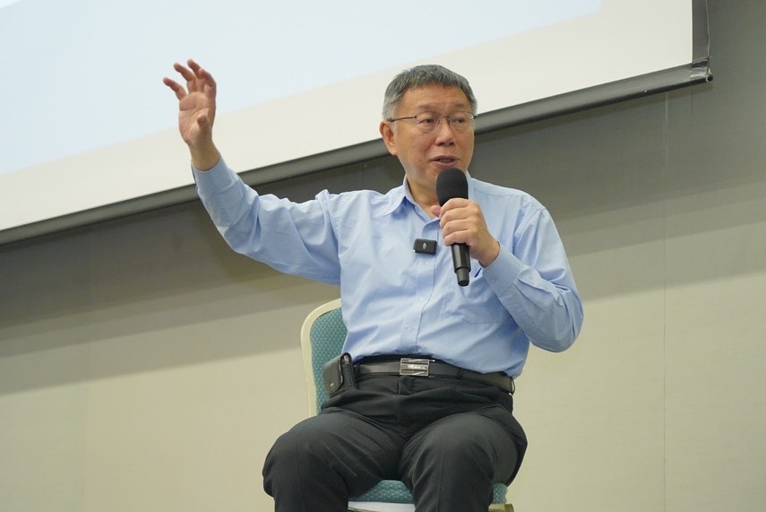 藍區域參選人來求別提名?柯文哲:有也不會告訴你 258 民眾黨主席柯文哲。(柯文哲FB)