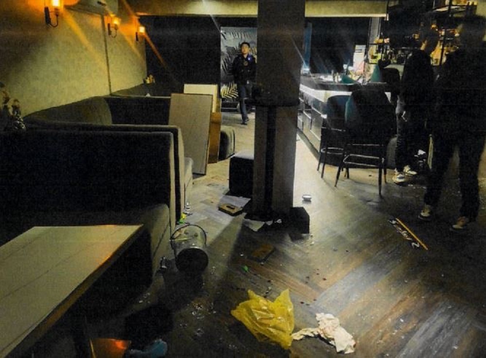 涉追討債務砸店傷人　警逮黑幫聯盟成員5人 269