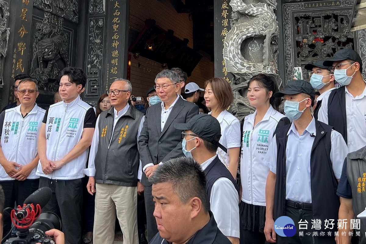 民眾黨總統參選人、黨主席柯文哲向支持民眾表達感謝。<br /><br /> 