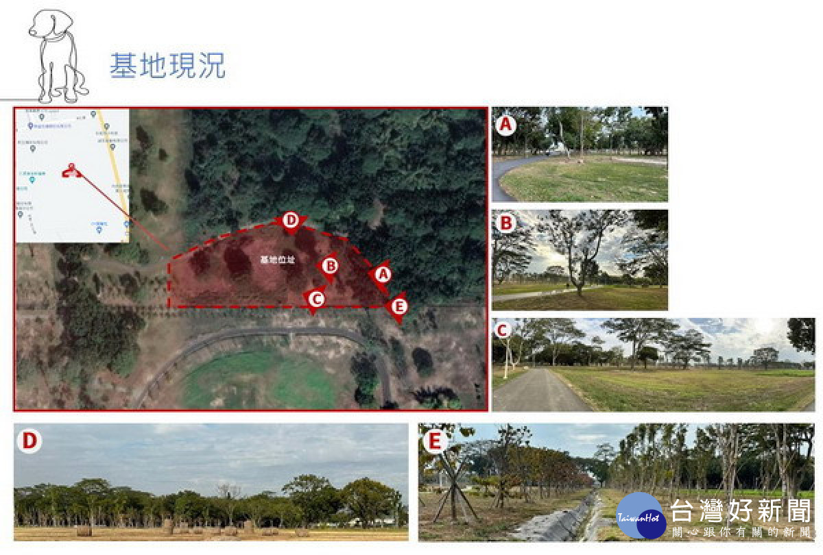 ▲仁武區40公頃森林浴場將規劃打造成寵物同樂空間。