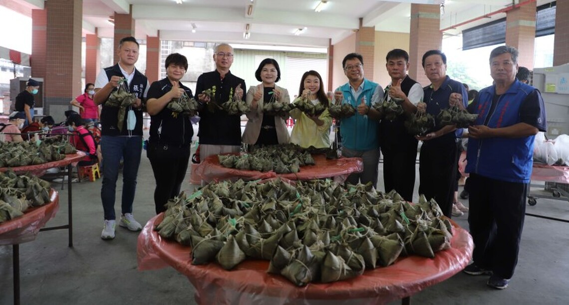 土庫農會「粽情飄香回娘家慶端午」 張麗善:社區一起傳愛同享佳節