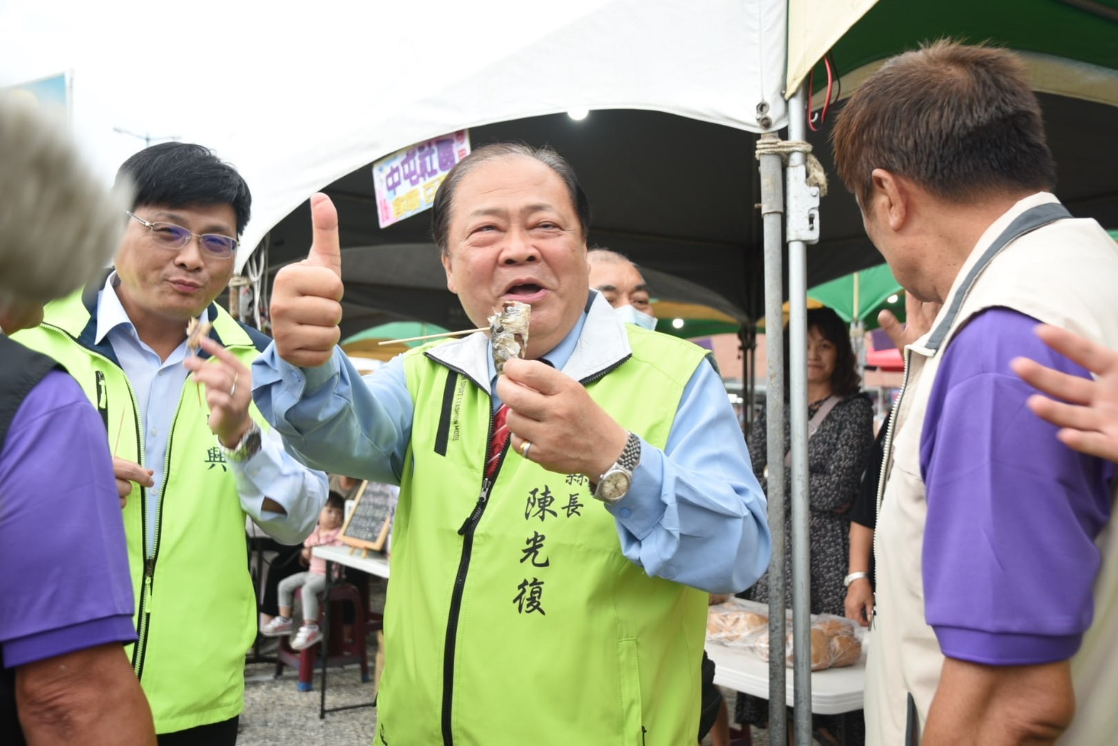 112年白沙丁香魚季熱鬧登場 陳光復期許推廣白沙農漁特產