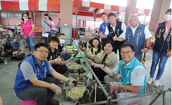 土庫農會粽情飄香回娘家 慶端午暨關懷弱勢族群