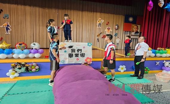 幼兒勇敢宣示自己長大了 南投縣名間國小附設幼兒園今辦結業典禮
